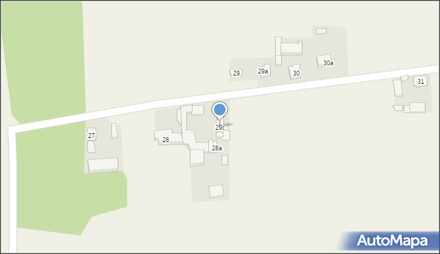 Dziadowice-Folwark, Dziadowice-Folwark, 29c, mapa Dziadowice-Folwark