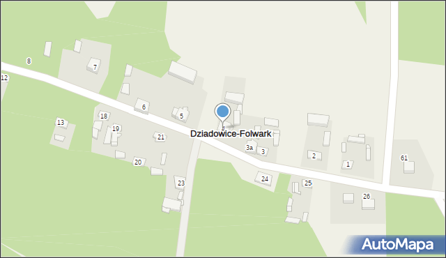 Dziadowice-Folwark, Dziadowice-Folwark, 4, mapa Dziadowice-Folwark