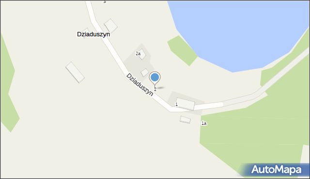 Dziaduszyn, Dziaduszyn, 2, mapa Dziaduszyn