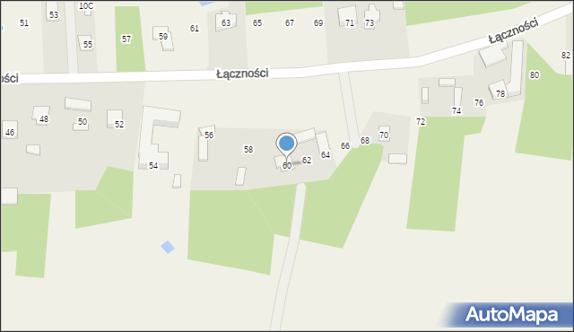 Działy Czarnowskie, Działy Czarnowskie, 16, mapa Działy Czarnowskie
