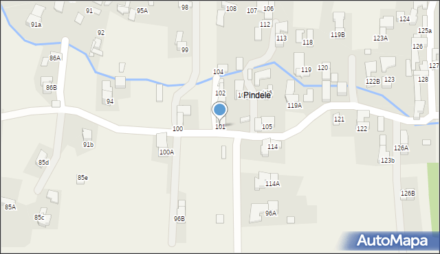 Dzianisz, Dzianisz, 101, mapa Dzianisz