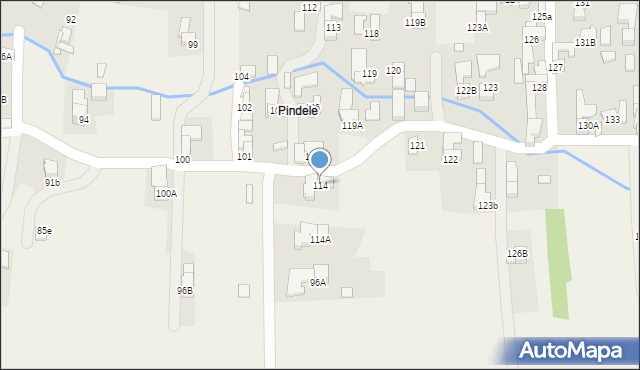 Dzianisz, Dzianisz, 114, mapa Dzianisz