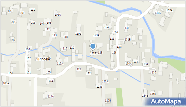 Dzianisz, Dzianisz, 122B, mapa Dzianisz