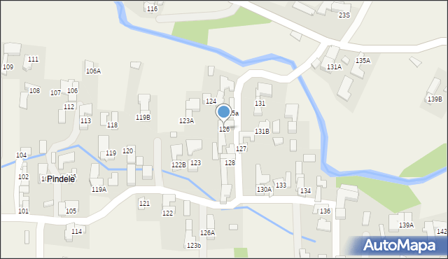 Dzianisz, Dzianisz, 126, mapa Dzianisz