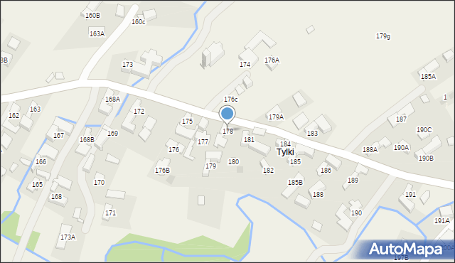 Dzianisz, Dzianisz, 178, mapa Dzianisz