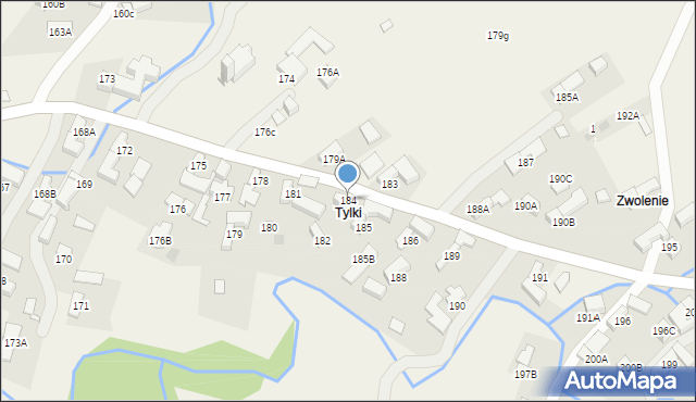 Dzianisz, Dzianisz, 184, mapa Dzianisz