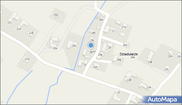 Dzianisz, Dzianisz, 25, mapa Dzianisz