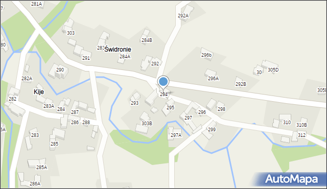 Dzianisz, Dzianisz, 294, mapa Dzianisz