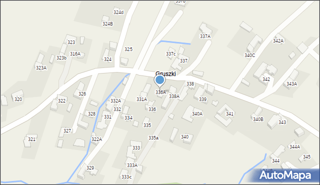 Dzianisz, Dzianisz, 336A, mapa Dzianisz