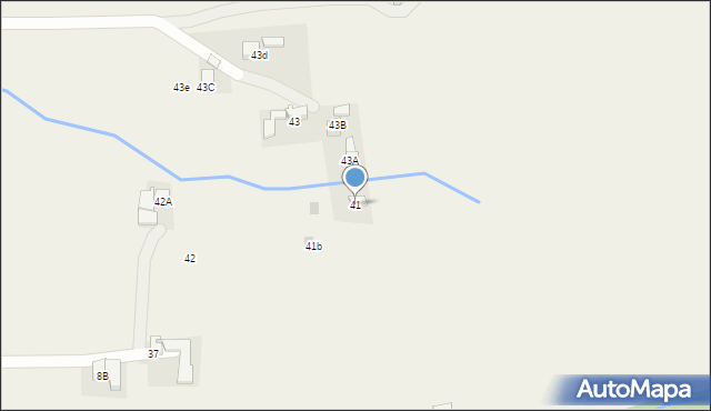 Dzianisz, Dzianisz, 41A, mapa Dzianisz