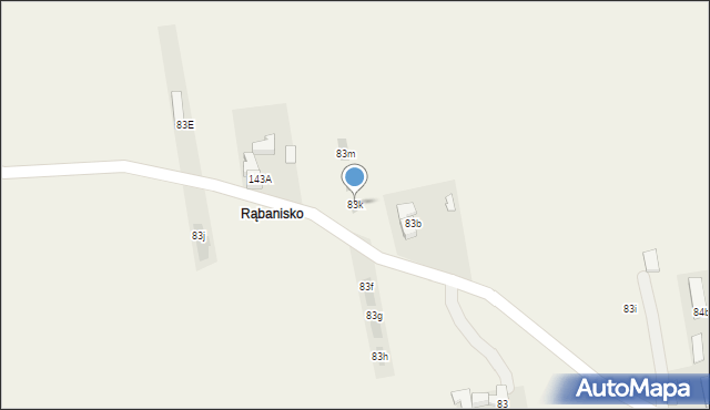 Dzianisz, Dzianisz, 83k, mapa Dzianisz