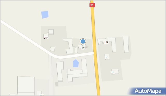 Dziardonice, Dziardonice, 15, mapa Dziardonice