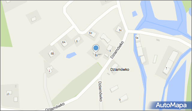 Dziarnówko, Dziarnówko, 6b, mapa Dziarnówko