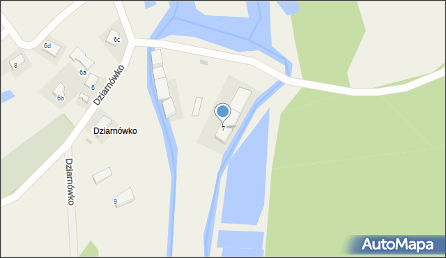 Dziarnówko, Dziarnówko, 7, mapa Dziarnówko