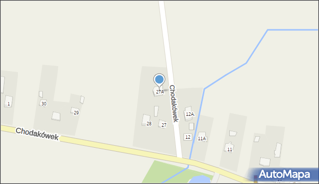 Dzięglewo, Dzięglewo, 27A, mapa Dzięglewo