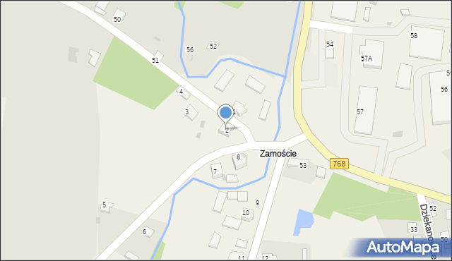 Dziekanowice, Dziekanowice, 2, mapa Dziekanowice