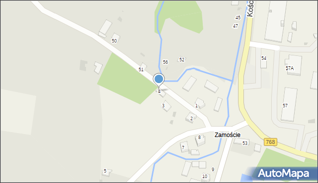 Dziekanowice, Dziekanowice, 4, mapa Dziekanowice