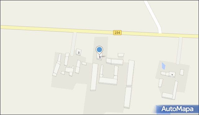 Dziekanowice, Dziekanowice, 8, mapa Dziekanowice