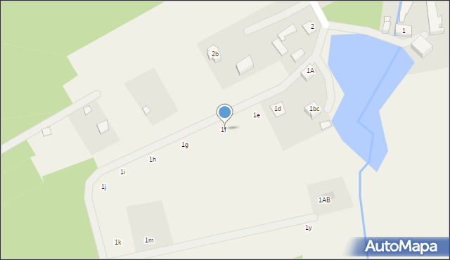 Dziektarzew, Dziektarzew, 1f, mapa Dziektarzew