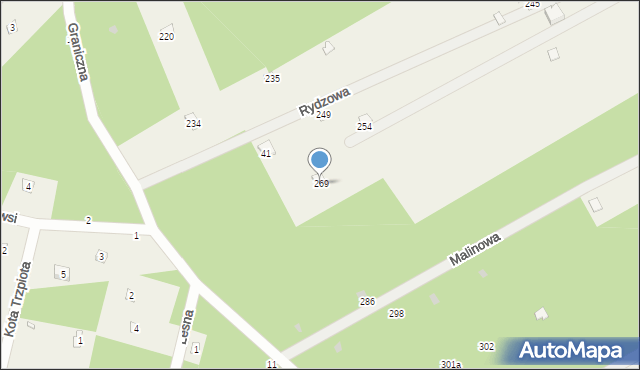 Dziektarzew, Dziektarzew, 269, mapa Dziektarzew