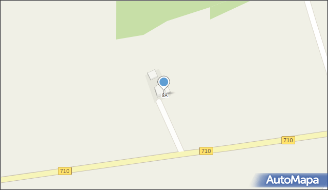 Dziektarzew, Dziektarzew, 8A, mapa Dziektarzew