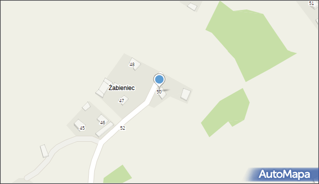 Dziemięrzyce, Dziemięrzyce, 50, mapa Dziemięrzyce