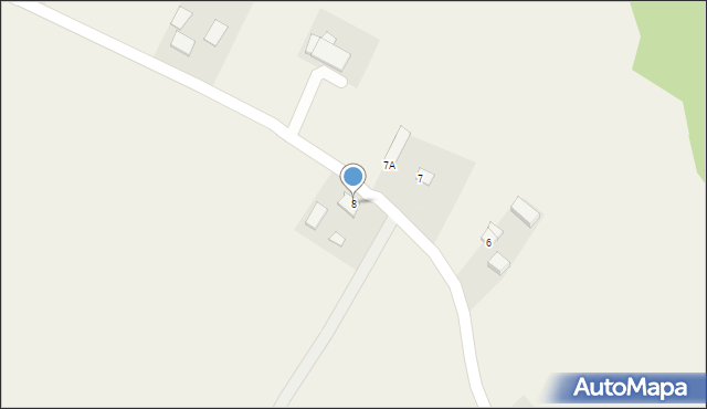 Dziemięrzyce, Dziemięrzyce, 8, mapa Dziemięrzyce