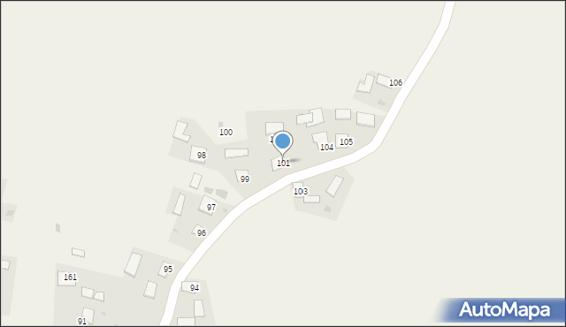 Dzierdziówka, Dzierdziówka, 101, mapa Dzierdziówka
