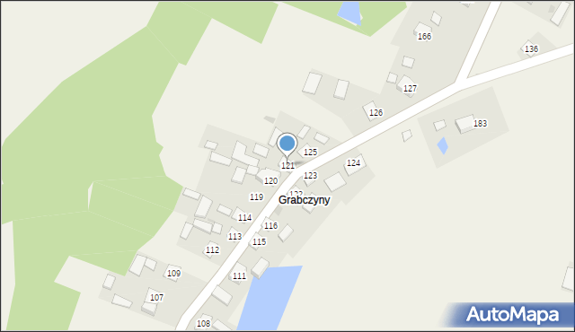 Dzierdziówka, Dzierdziówka, 121, mapa Dzierdziówka