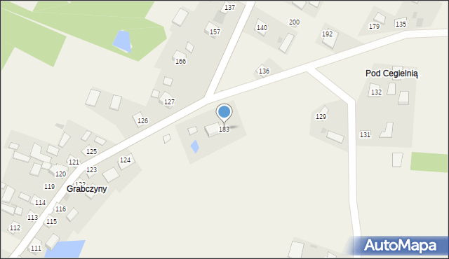 Dzierdziówka, Dzierdziówka, 183, mapa Dzierdziówka