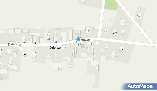 Dzierszyn, Dzierszyn, 6, mapa Dzierszyn