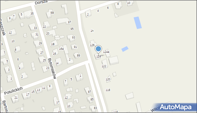 Dzierzążenko, Dzierzążenko, 1d, mapa Dzierzążenko