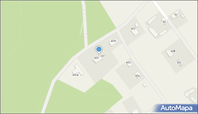 Dzierzązna, Dzierzązna, 40L, mapa Dzierzązna