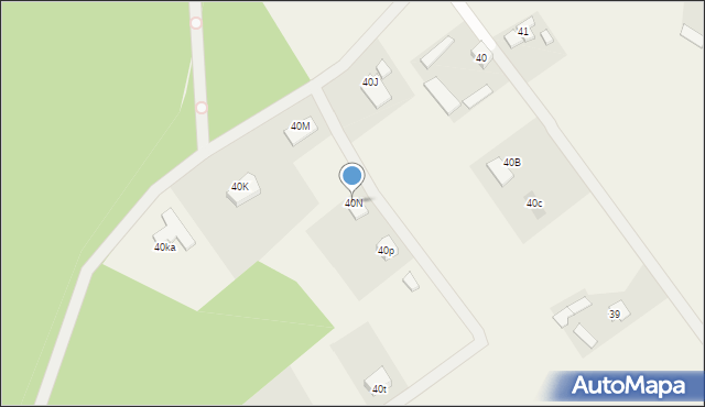 Dzierzązna, Dzierzązna, 40N, mapa Dzierzązna