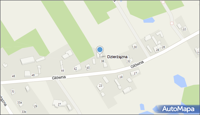 Dzierżązna, Dzierżązna, 15, mapa Dzierżązna