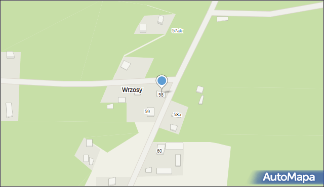 Dzierzązna, Dzierzązna, 59A, mapa Dzierzązna