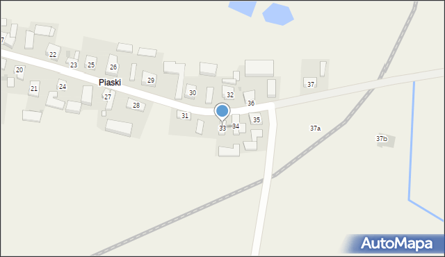 Dzierzbin, Dzierzbin, 33, mapa Dzierzbin