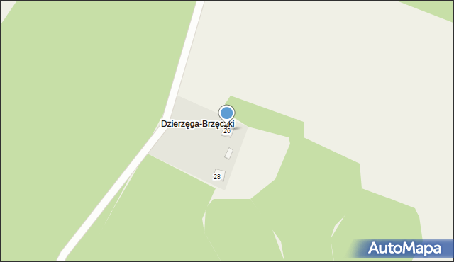 Dzierzęga-Nadbory, Dzierzęga-Nadbory, 26, mapa Dzierzęga-Nadbory