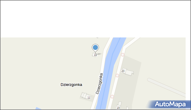 Dzierzgonka, Dzierzgonka, 12, mapa Dzierzgonka