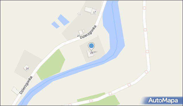 Dzierzgonka, Dzierzgonka, 15, mapa Dzierzgonka