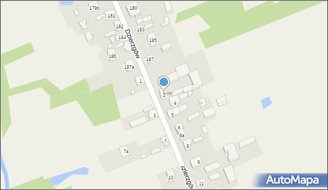 Dzierzgów, Dzierzgów, 2, mapa Dzierzgów