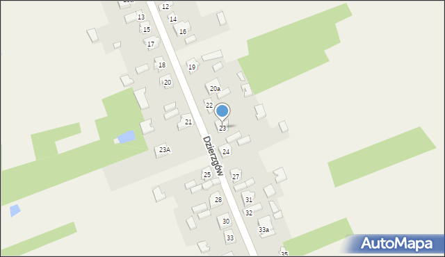 Dzierzgów, Dzierzgów, 23, mapa Dzierzgów