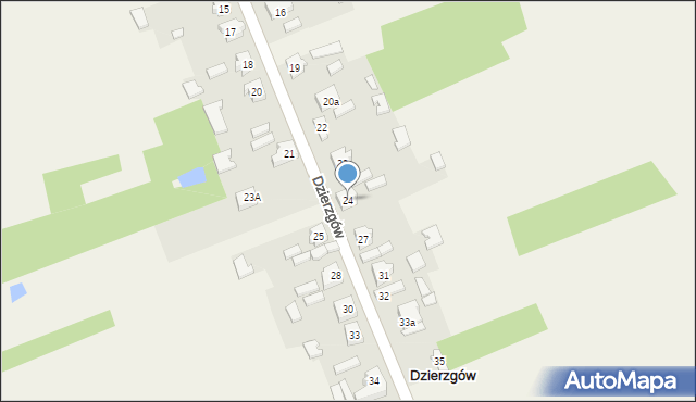 Dzierzgów, Dzierzgów, 24, mapa Dzierzgów