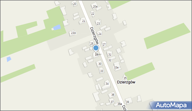 Dzierzgów, Dzierzgów, 29, mapa Dzierzgów