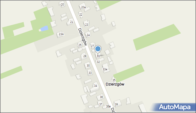 Dzierzgów, Dzierzgów, 31, mapa Dzierzgów