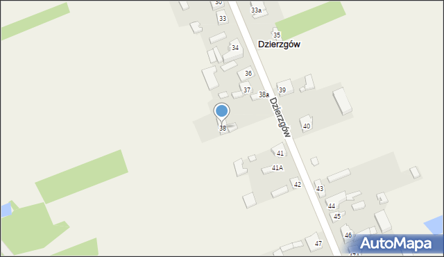 Dzierzgów, Dzierzgów, 38, mapa Dzierzgów