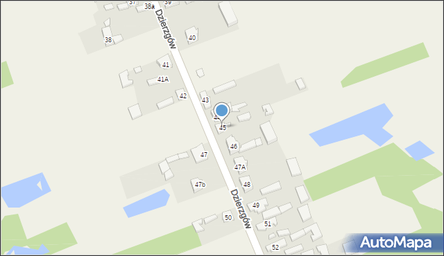 Dzierzgów, Dzierzgów, 45, mapa Dzierzgów