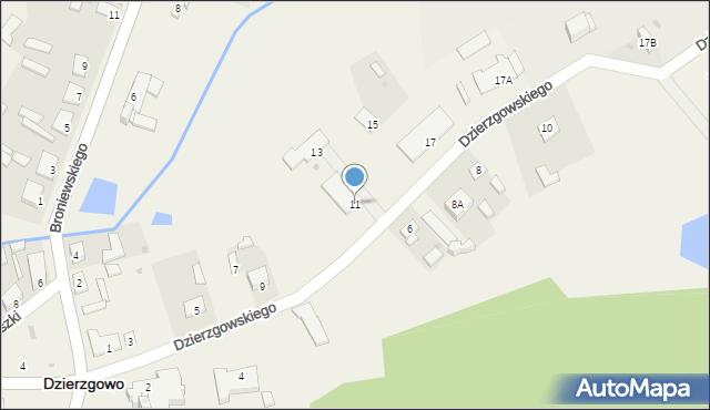 Dzierzgowo, Dzierzgowskiego Mikołaja, ks. prym., 11, mapa Dzierzgowo