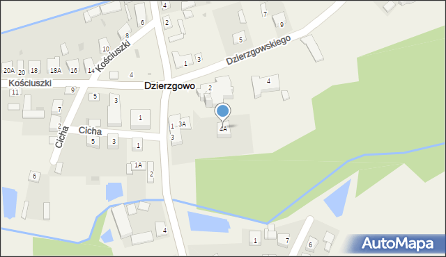 Dzierzgowo, Dzierzgowskiego Mikołaja, ks. prym., 4A, mapa Dzierzgowo