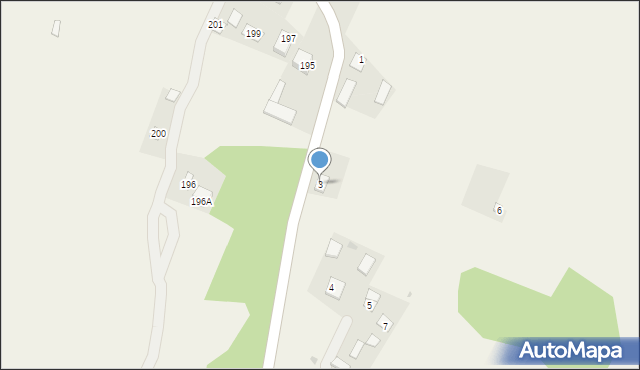 Dzierzkowice-Góry, Dzierzkowice-Góry, 3, mapa Dzierzkowice-Góry